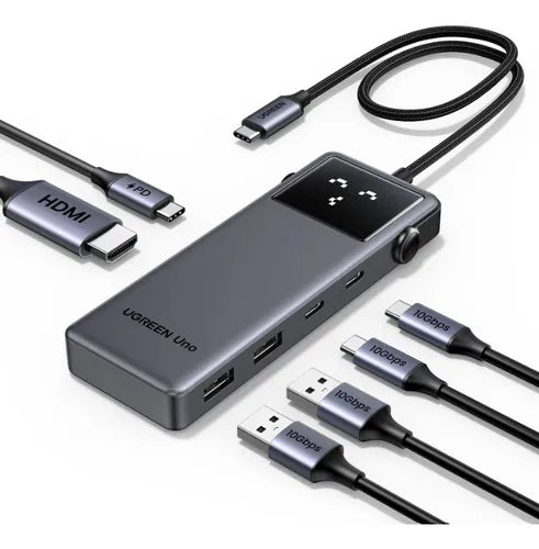 Hub Ugreen USB-C UNO 6 en 1