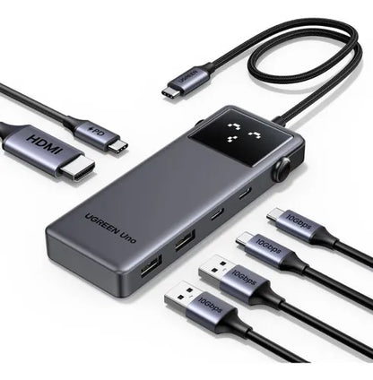 Hub Ugreen USB-C UNO 6 en 1